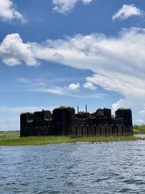 Abandoned fort in South Louisiana