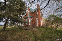 Abandoned Gothic Revival House in Rural Ontario 