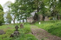 Abandoned Graveyard and Chapel Durham England 