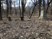Abandoned graveyard from the French and Indian war