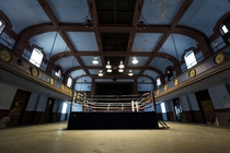 Abandoned Historic Boxing Ring 