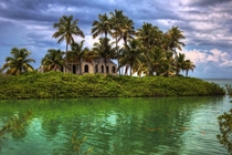 Abandoned home in the Florida Keys on its own personal island Photo by among the ruin 