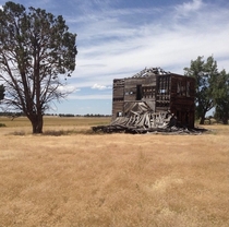 Abandoned homestead in Modoc County California USA 