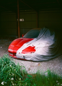 Abandoned Honda NSX in Karuizawa Japan