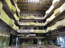 Abandoned hotel in Azores Portugal