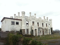 Abandoned hotel on Anglesey Wales 