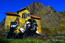 Abandoned House In Lofoton Norway Art By Pobel 