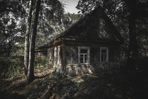 abandoned house inside the Stechanka village - Chernobyl Exclusion Zone
