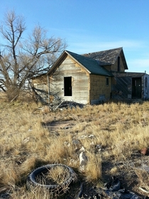 Abandoned house near Hereford CO 