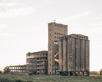 Abandoned huge flour factory in Tuva Russia Photo by Nanna Heitmann