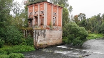 Abandoned hydroelectric power plant