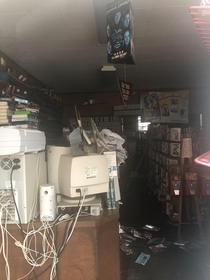 Abandoned independent video rental store in my town
