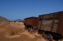 Abandoned iron mine Seirfos Greece