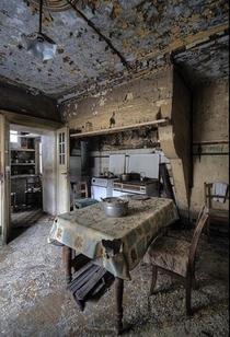 Abandoned Kitchen Dinner anyone 