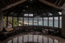 Abandoned luxury resort in Kupari Croatia  check out that sweet view 