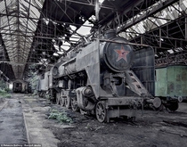 Abandoned Ma v Class  Steam Train - this locomotive was constructed in  and was used in Hungary during the communist era 