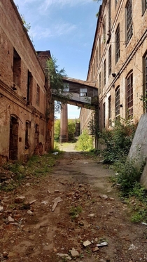 Abandoned manufactory Russia Ivanovo