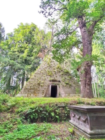 Abandoned Mausoleum in German Woods
