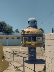 Abandoned Mayor McCheese Playground at the original McDonalds location - San Bernardino CA 