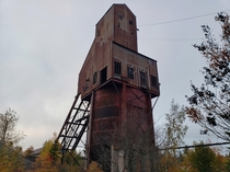 Abandoned mineshaft Michigans Upper Peninsula 