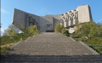 Abandoned monument to the Bulgarian-Soviet friendship in Varna Bulgaria