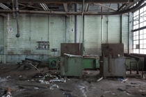 Abandoned Motor Transportation Garage in Detroit