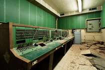 Abandoned NATO telecommunications bunker with power still on 