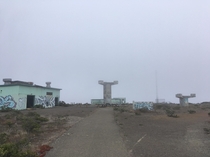 Abandoned Nike Missile launch site at Hill- in the Marin Headlands near San Francisco Developed during the Cold War as air defence the United States is covered in these former missile launch sites near strategic locations many in a state of disarray