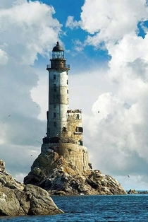 Abandoned Nuclear Aniva Lighthouse Sakhalin Sea of Okhotsk Russia