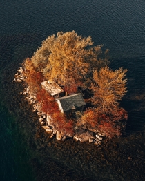 Abandoned on a Canadian island 