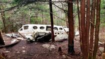 Abandoned plane wreckage in the Smokey Mountains