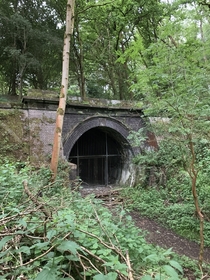 Abandoned railway tunnel in Northamptonshire Built in the late s and abandoned in the s