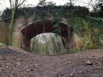 Abandoned railway which ran out of money at Winchester  x  OC