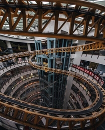 Abandoned rollercoaster in Hong Kong