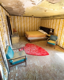Abandoned s Lovers Hotel w Time Capsule Rooms More info in comments