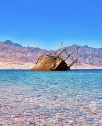Abandoned Saudi Titanic in the Gulf of Aqabah