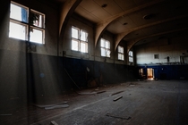 Abandoned School Gym - Floyd Bennett Field NYC 