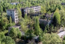 Abandoned school in Pripyat Ukraine 