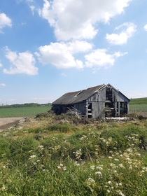 Abandoned shed in the Netherlands Zeeland