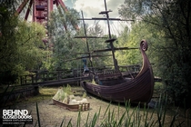 Abandoned Ship at a derelict theme park by Behind Closed Doors 