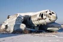 Abandoned Soviet Ekranoplane Bartini Beriev VVA- - only  prototypes were ever built