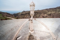 Abandoned Soviet Radio Telescope in Armenia