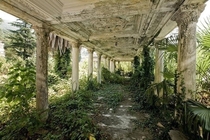 Abandoned station in Abkhazia