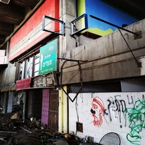 Abandoned storefronts- Haifa Israel