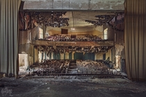 Abandoned Theater  by Julia Kamp