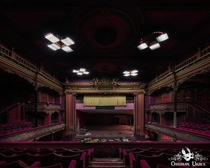 Abandoned theatre in England Squatters were living here and hooked up electricity wwwobsidianurbexphotographycom 
