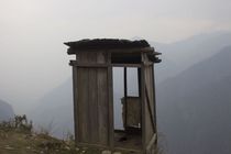 Abandoned toilet in the Himalayas 