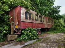 Abandoned Trailer Found by the Side of a Trail