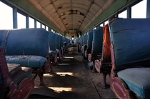 Abandoned Train Cars in Texas 