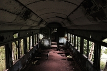Abandoned Train Cart Marquette MI 